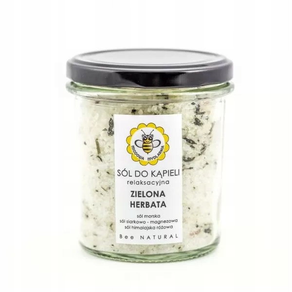 Sól do kąpieli Zielona Herbata