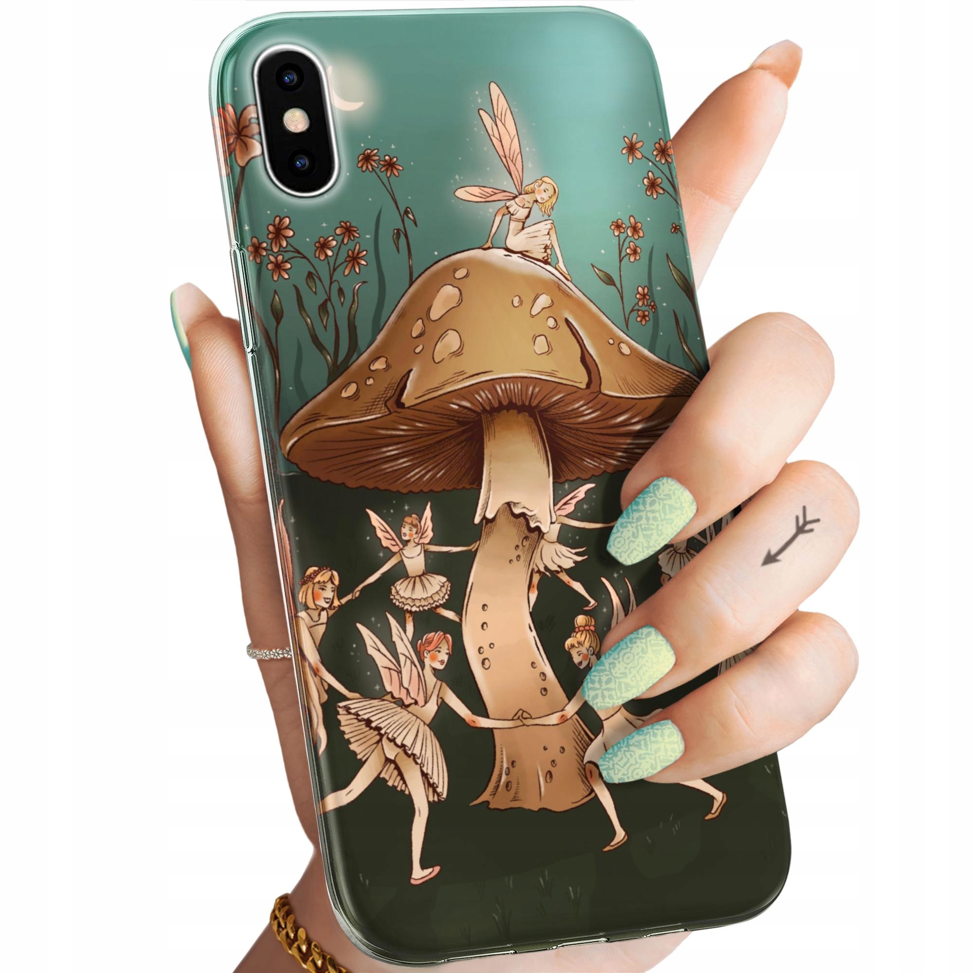 Etui Do Iphone Xs Max Fantasy Magic Wróżka Obudowa Pokrowiec Case