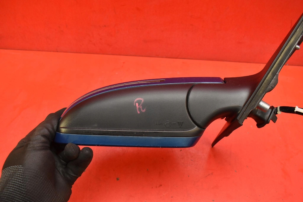 mirror right LX5V EU 020931 AUDI A4 B8 07-11 6 PIN