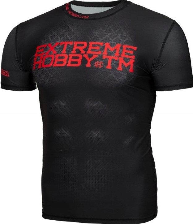 Extreme Hobby Rashguard s krátkým rukávem Black Armour L