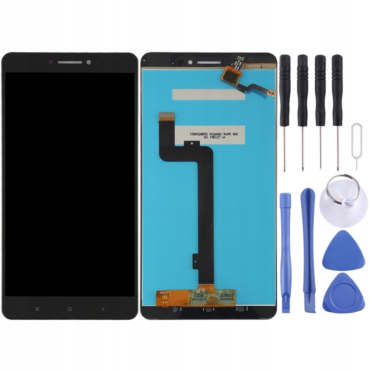 TFT LCD Screen for Xiaomi Mi Max with Digitizer Full Assembly(Gold) Black