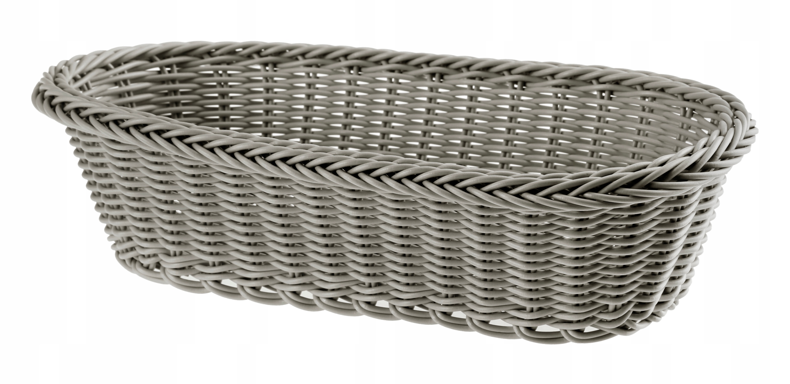 KOSZYK TACA NA CHLEB BUŁKI PIECZYWO OWOCE SZARY