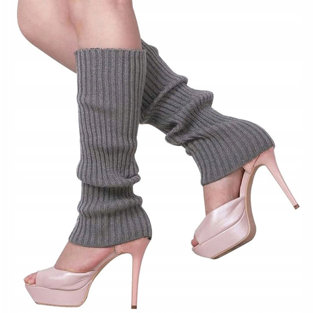 OCIEPLACZE na nogi ZIMA getry CIEPŁE długie DAMSKIE