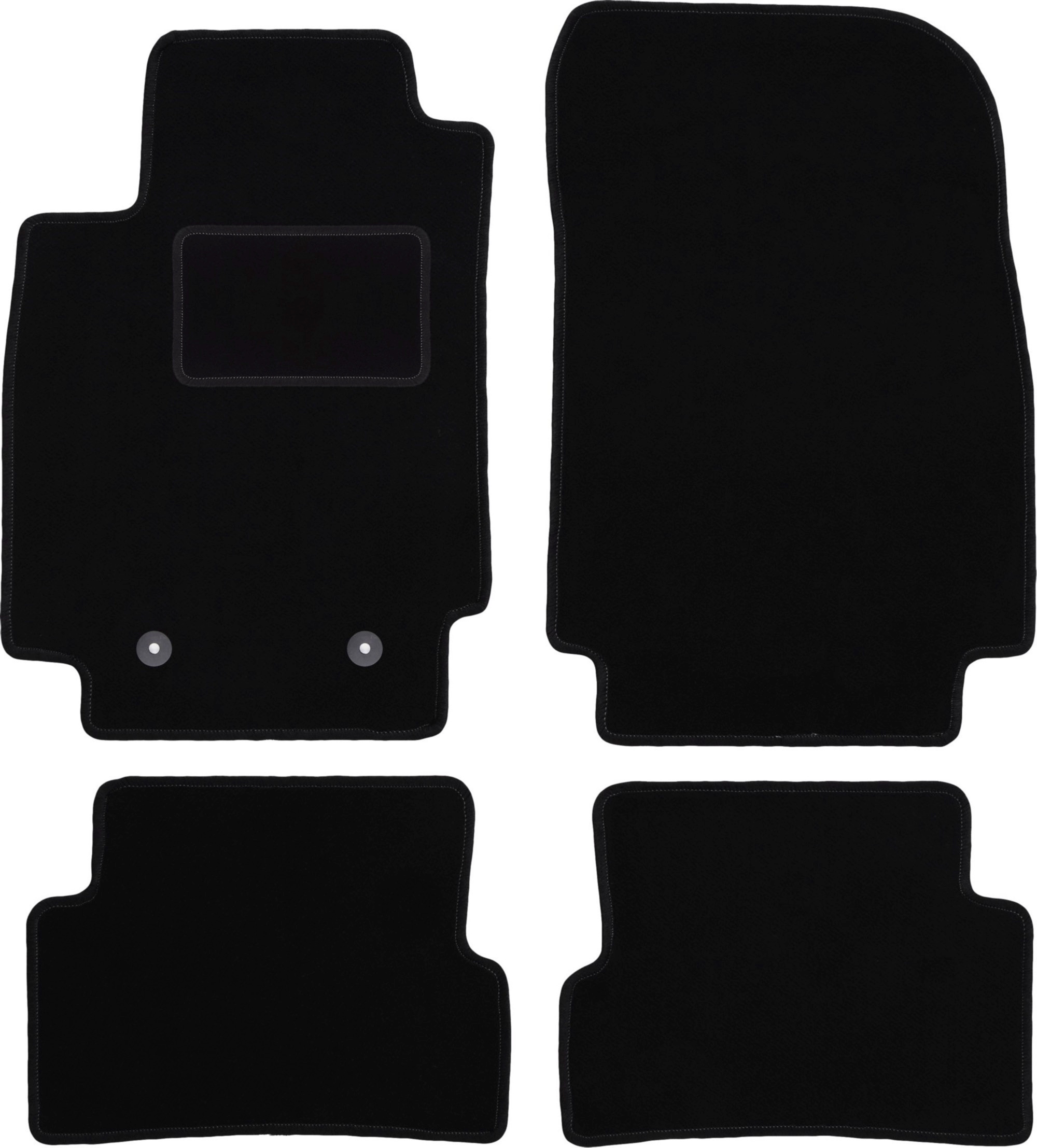 Велюровые коврики велюровые 4 Эл.