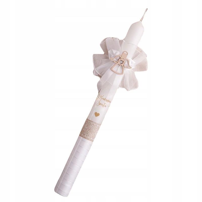 

Świeca do Komunii gromnica Uniwersalna Aniołek