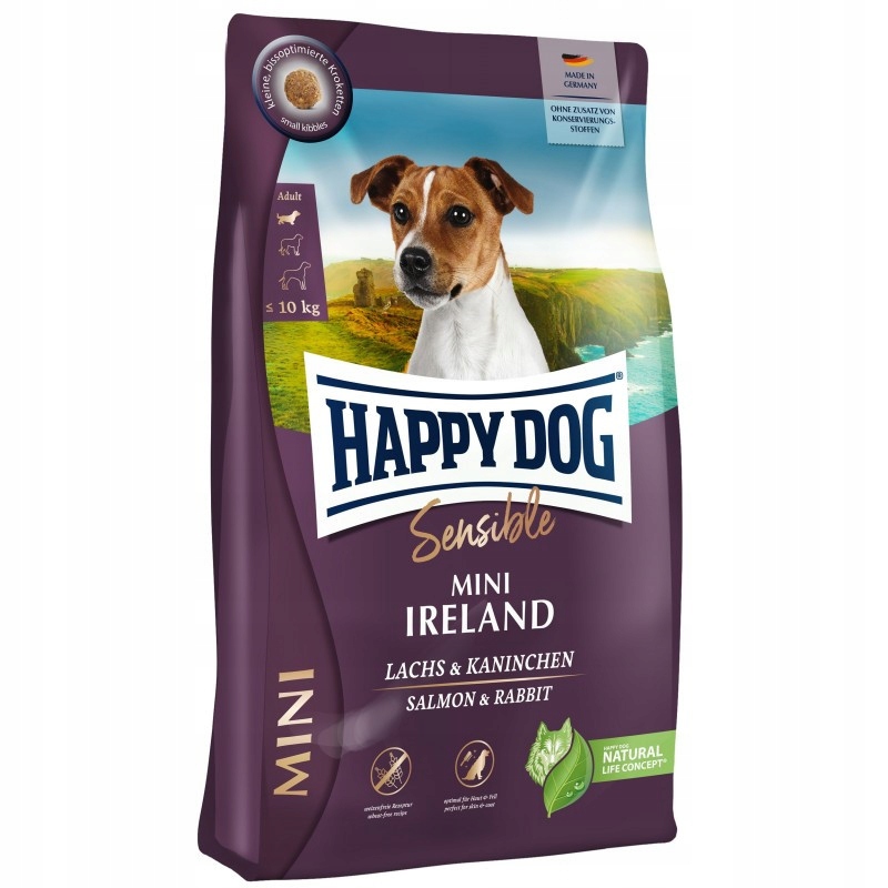 Levně Happy Dog Mini Ireland 10kg Pro Psy S Kožními Alergiemi