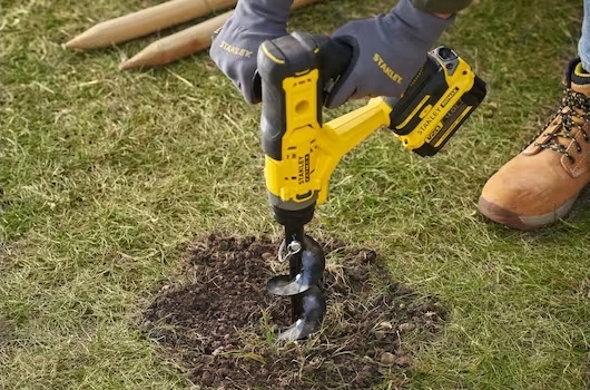 STANLEY WIERTNICA GLEBOWA AKUMULATOROWA V20 18V Zasilanie elektryczne