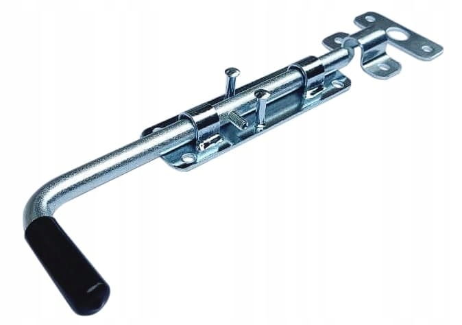 RYGIEL ZASUWA DO BRAMY DRZWI BLOKADA ZAMKNIĘCIE ZASUWKA OCYNKOWANY 22cm