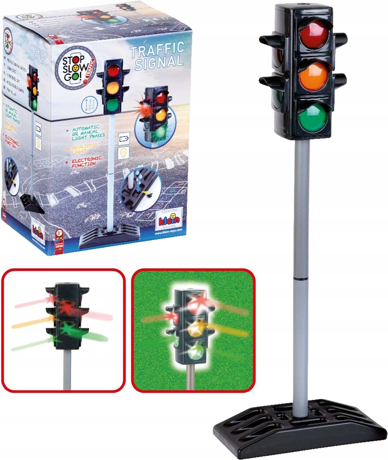 DUŻY SYGNALIZATOR ŚWIETLNY SYGNALIZACJA ŚWIECI 72 CM Certyfikaty, opinie, atesty CE