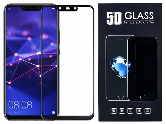 

Szkło Hartowane 5D Pełne Do Huawei Mate 20 Lite