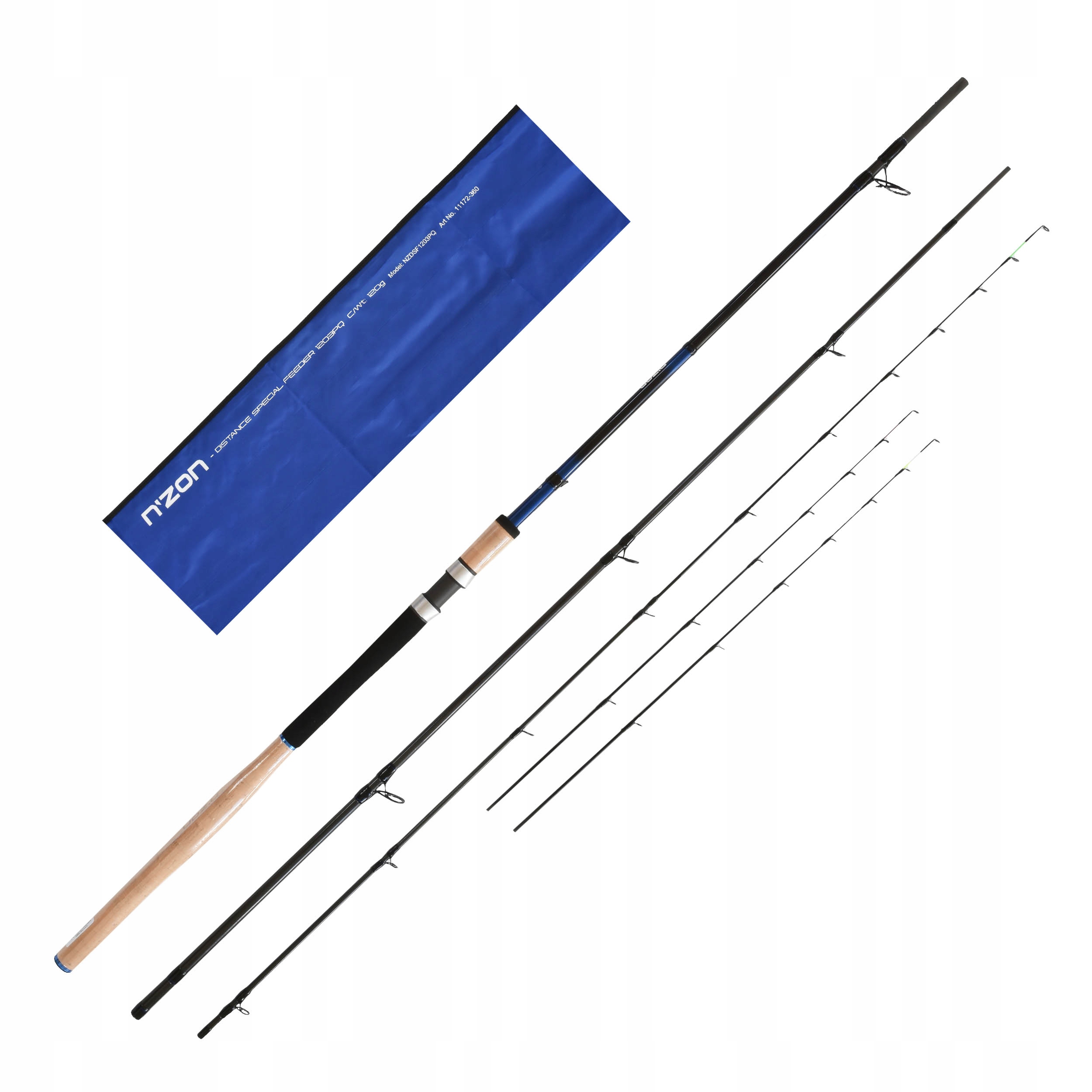 Wędka feederowa Daiwa N'Zon Distance Special Feeder 3.66m 0-120g