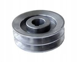 KOŁO PASOWE, PRZEKŁADNIA 2 HB 80MM FI 24MM, NA PASEK 2*17MM UN