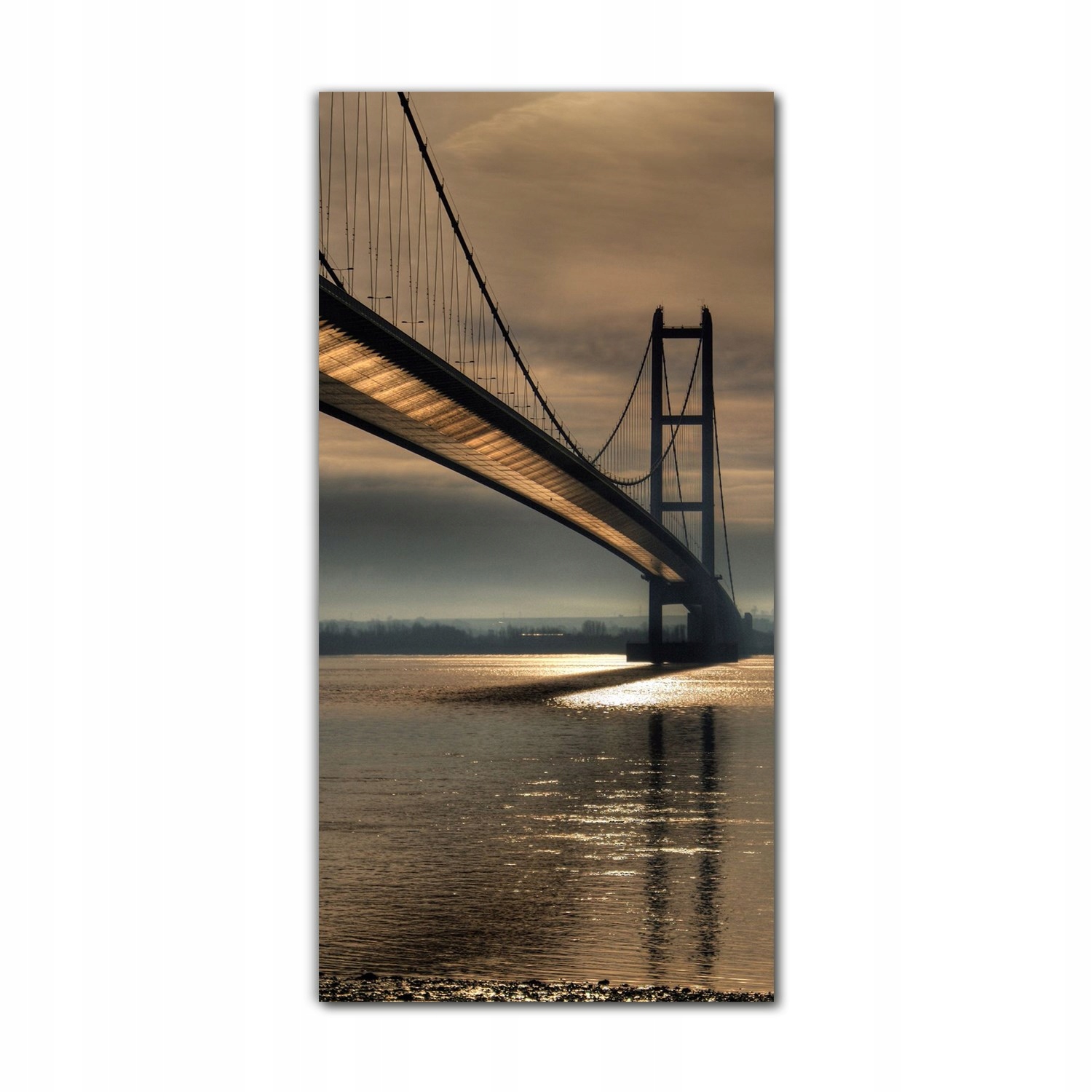 

Obraz szklany ścienny do kuchni 60x120 Golden Gate