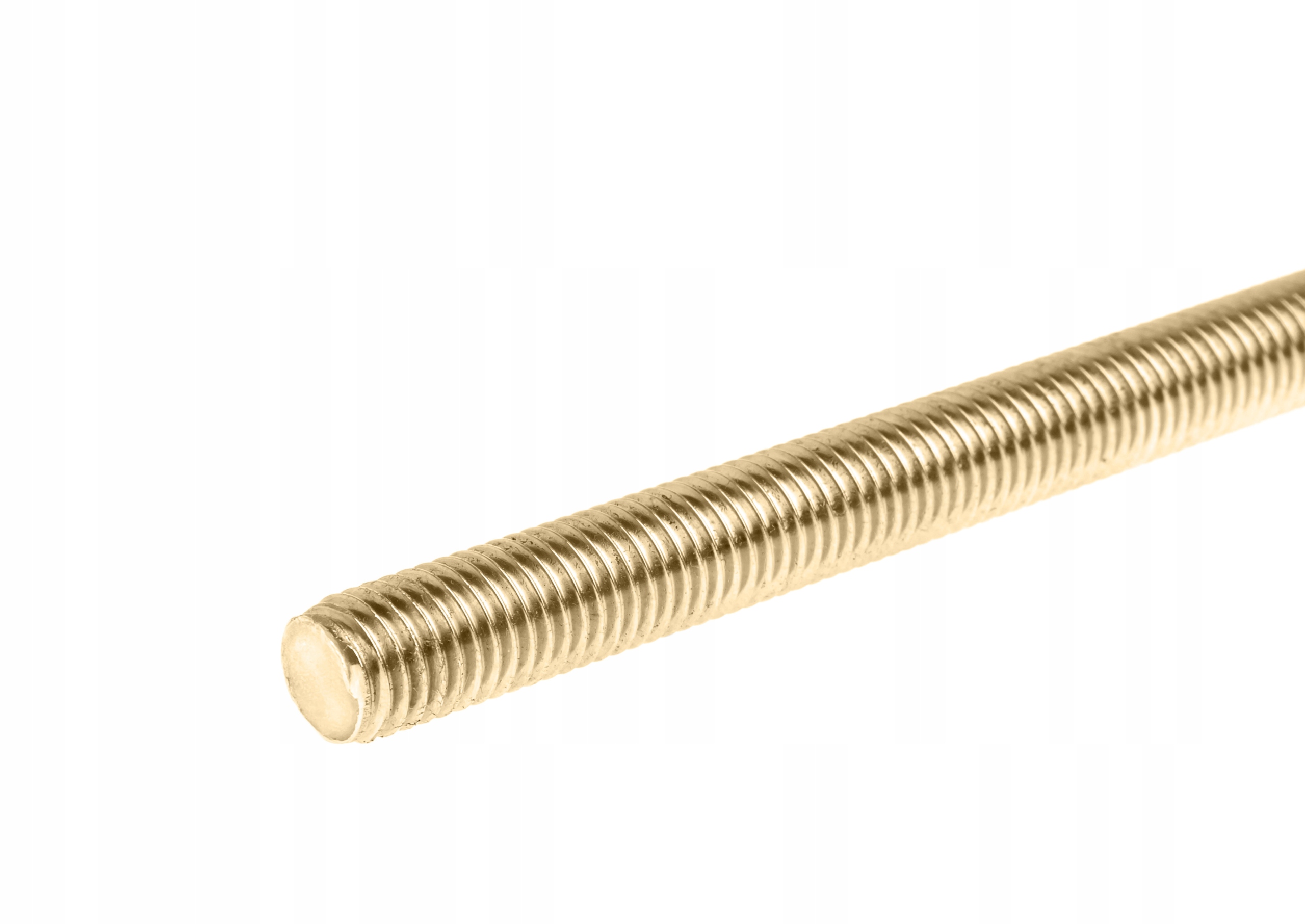 Mosazná závitová tyč M10 100 cm MO58A CW614N