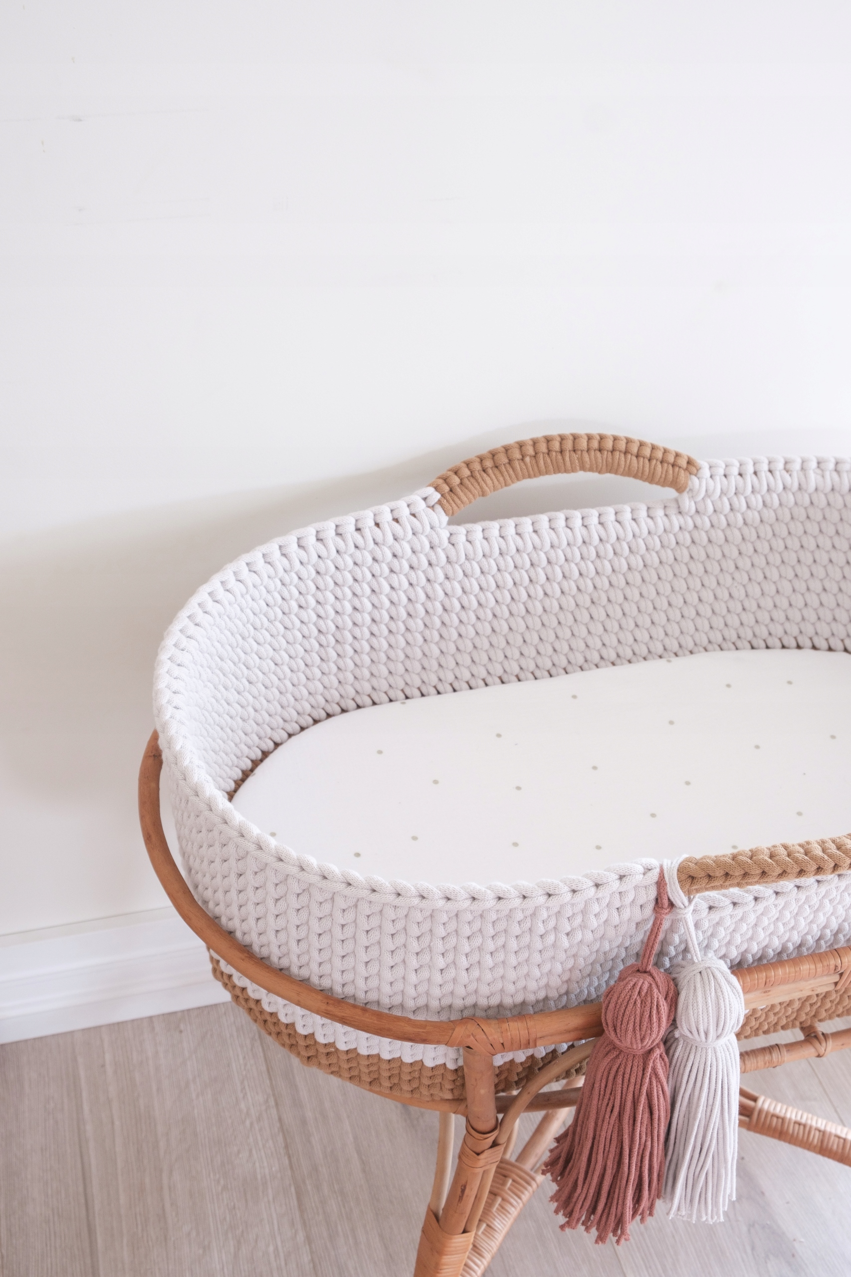 LikeMoses MATERAC PIANKOWY ALOEVERA DO KOSZA MOJŻESZA GONDOLI WÓZKA 75X35CM Kolekcja MATERAC - PIANKA