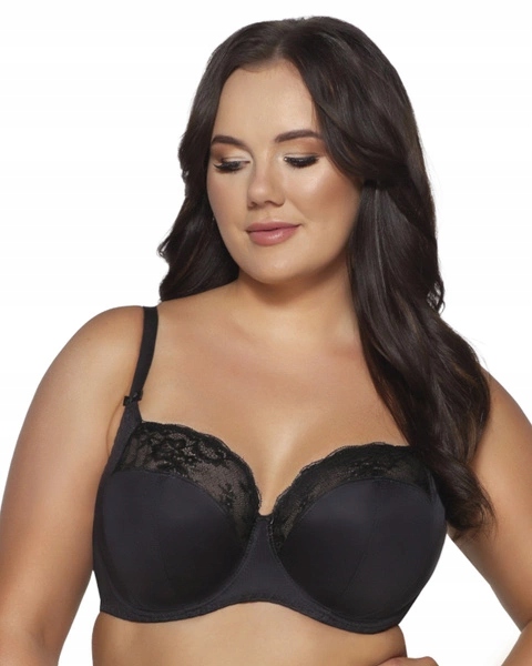 Podprsenka s bočním panelem Av 2111 černá 80H