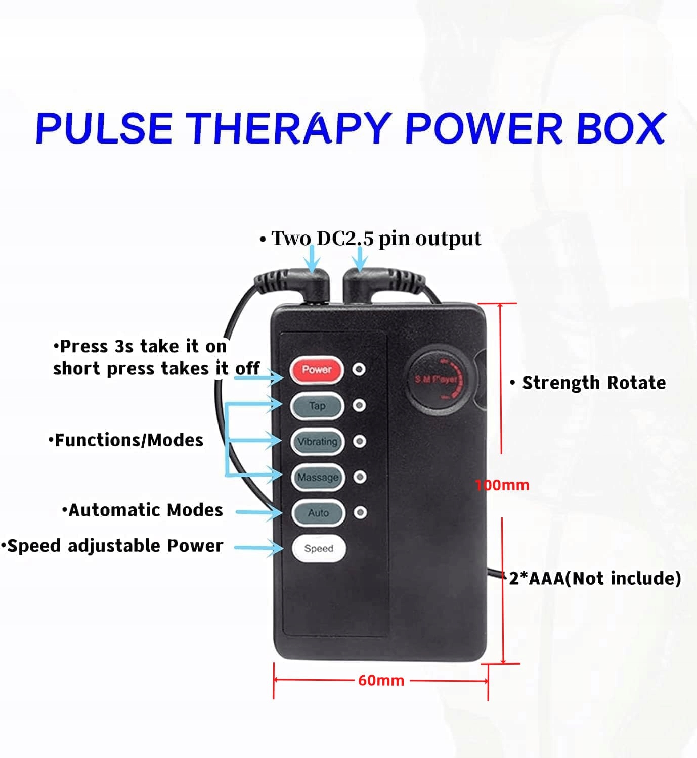 ELEKTRO Shock Analplug Do Elektrostymulacji Dla Kobiet Masaż Prostaty — miniatura 4