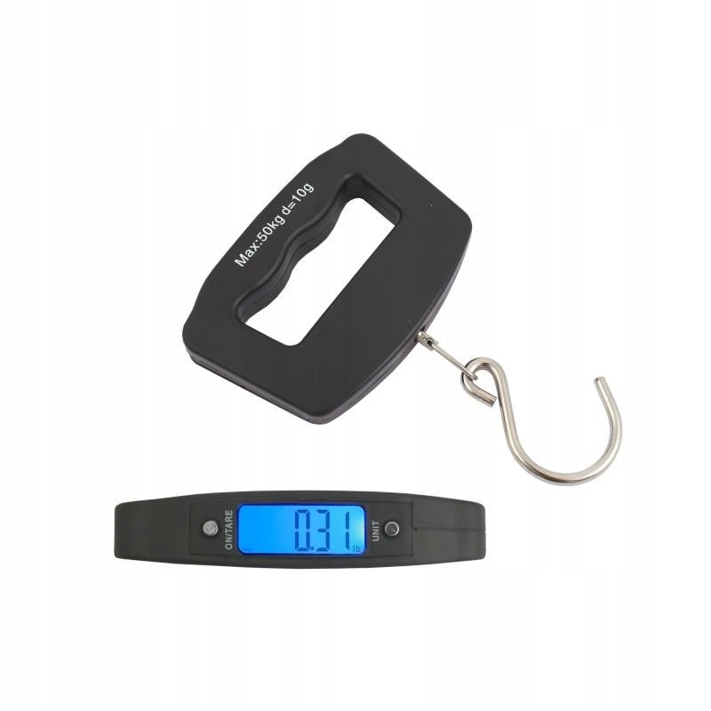 Waga ręczna cyfrowa 50kg/10g rączka Waga Bagarzowa Waga Walizkowa