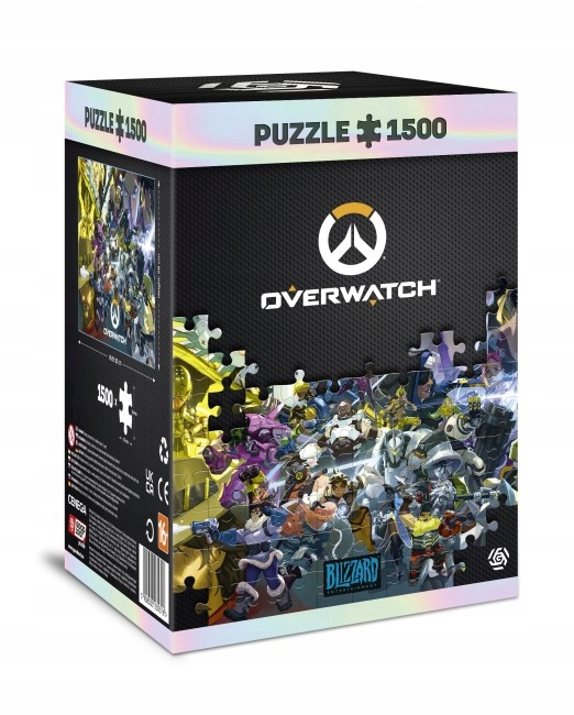 Good Loot Puzzle Overwatch Heroes Collage 1500