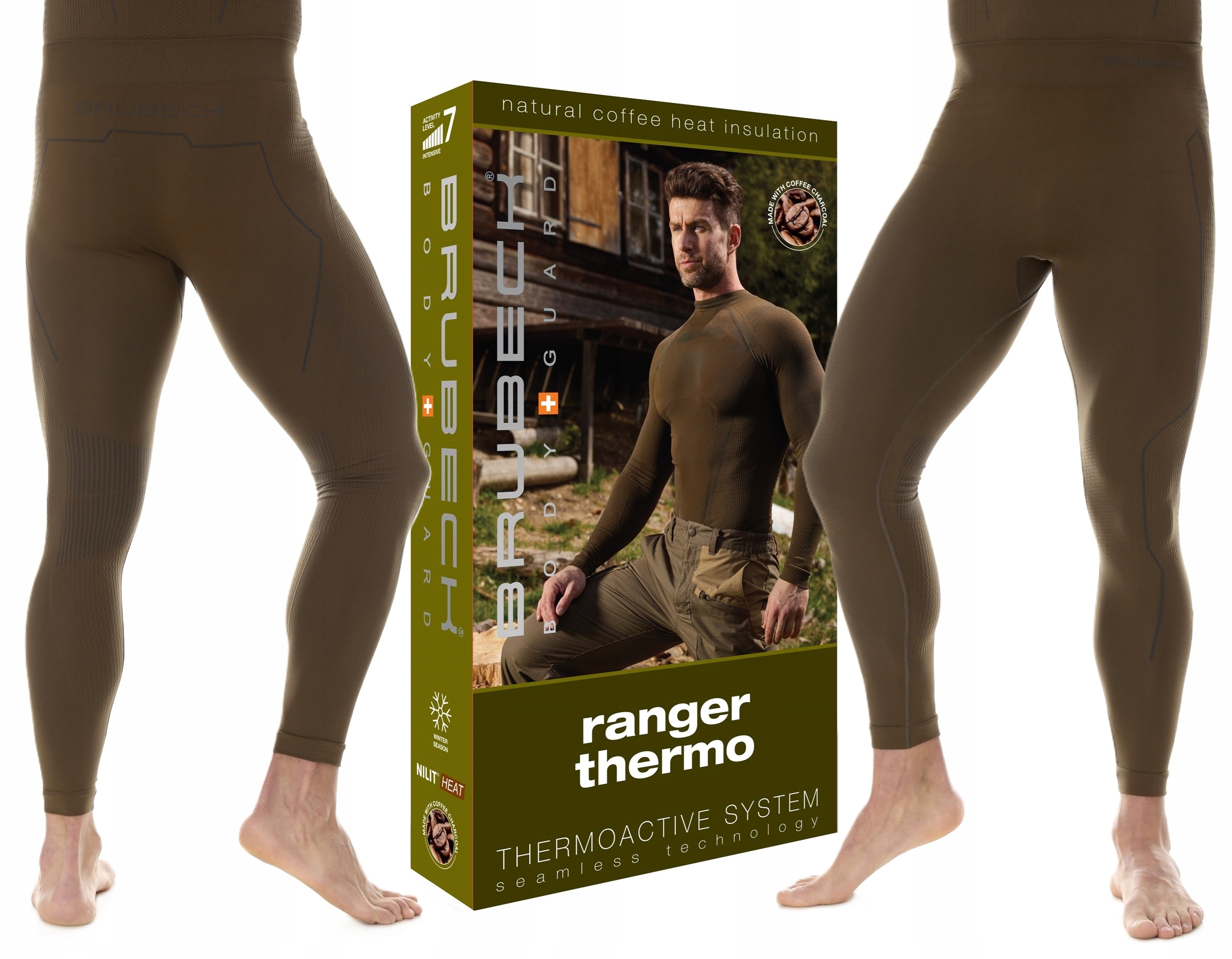 Brubeck Ranger Termoaktywne Getry Na Narty -M