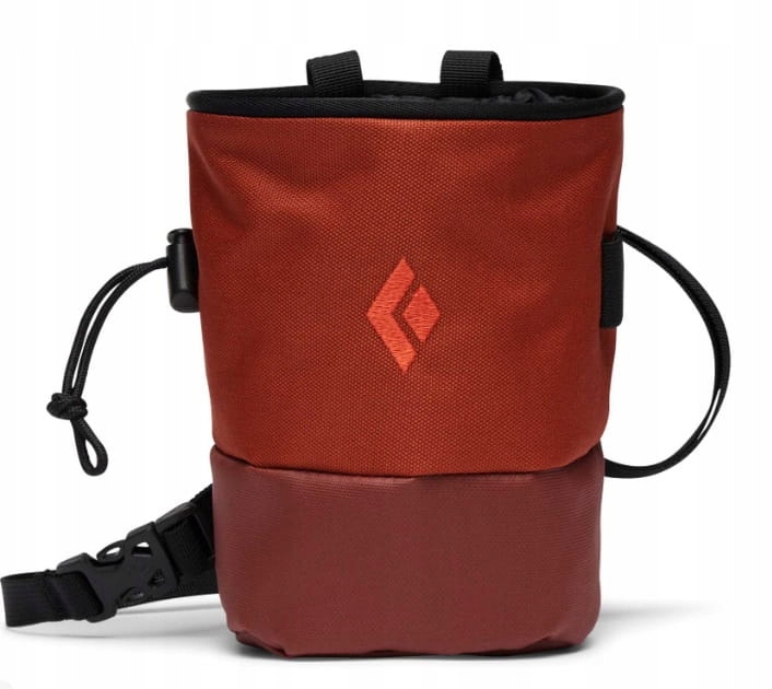 Woreczek na magnezje Black Diamond Mojo Zip burnt sienna S/m