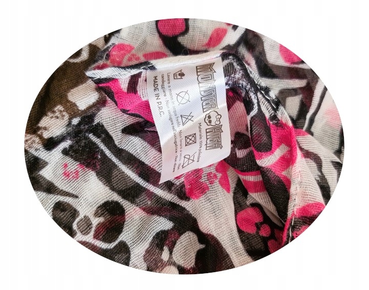 MONSTER HIGH SCIARPA MOSTRUOSA APASZKA KOMIN Materiał dominujący poliester