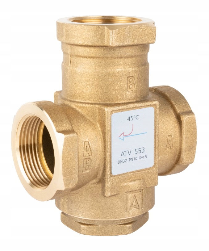 Teplotný Ventil 5/4 Kotla Afriso Atv 553 DN32 45°C 1 1/4