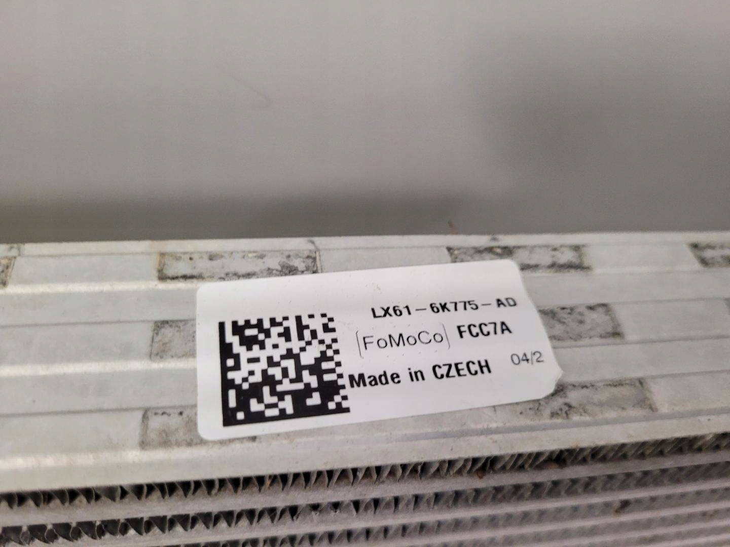 Kühler luft Ford Kuga 3 2020 LX61-6K775-AD