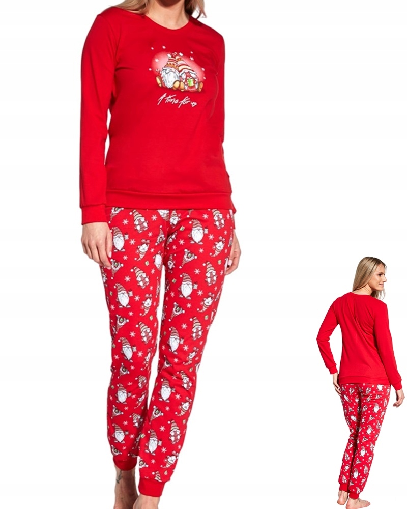 Dámské Pyžamo Cornette A Time for Us 671 XL 42 Červená