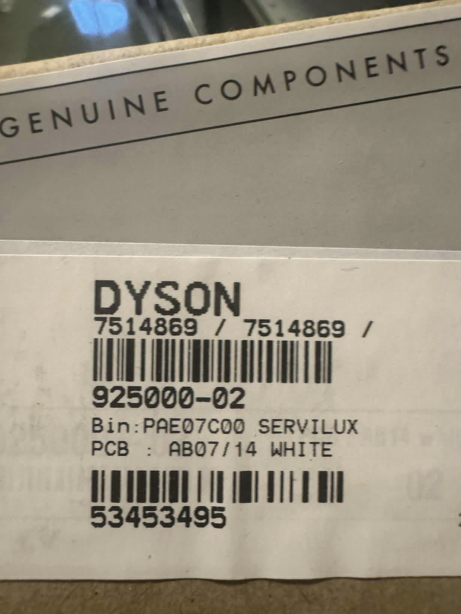 Sestava Pcb R-dyson Bílo-stříbrná deska Pcb 925000-02
