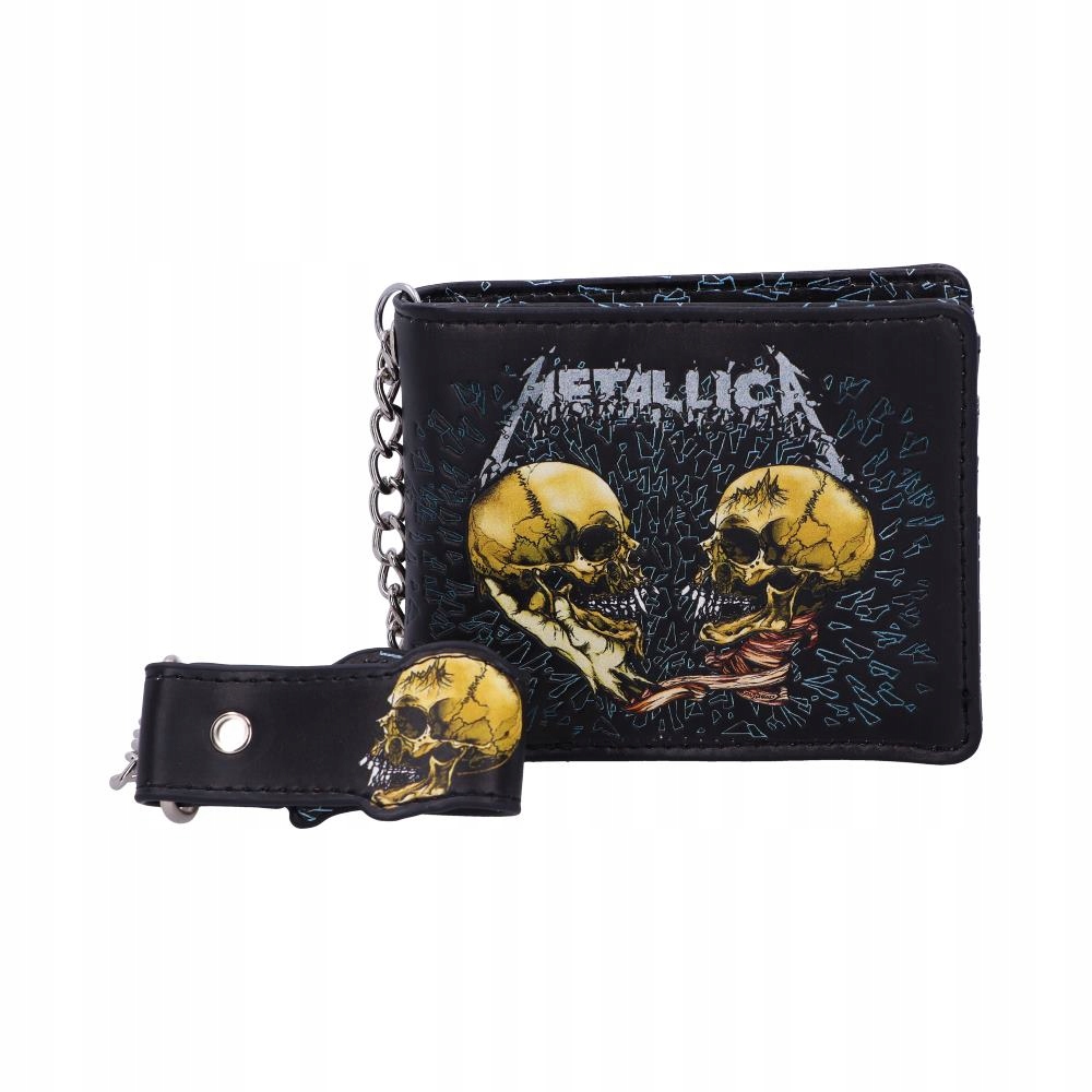 Peněženka Metallica Sad But True Licencovaná s řetězem