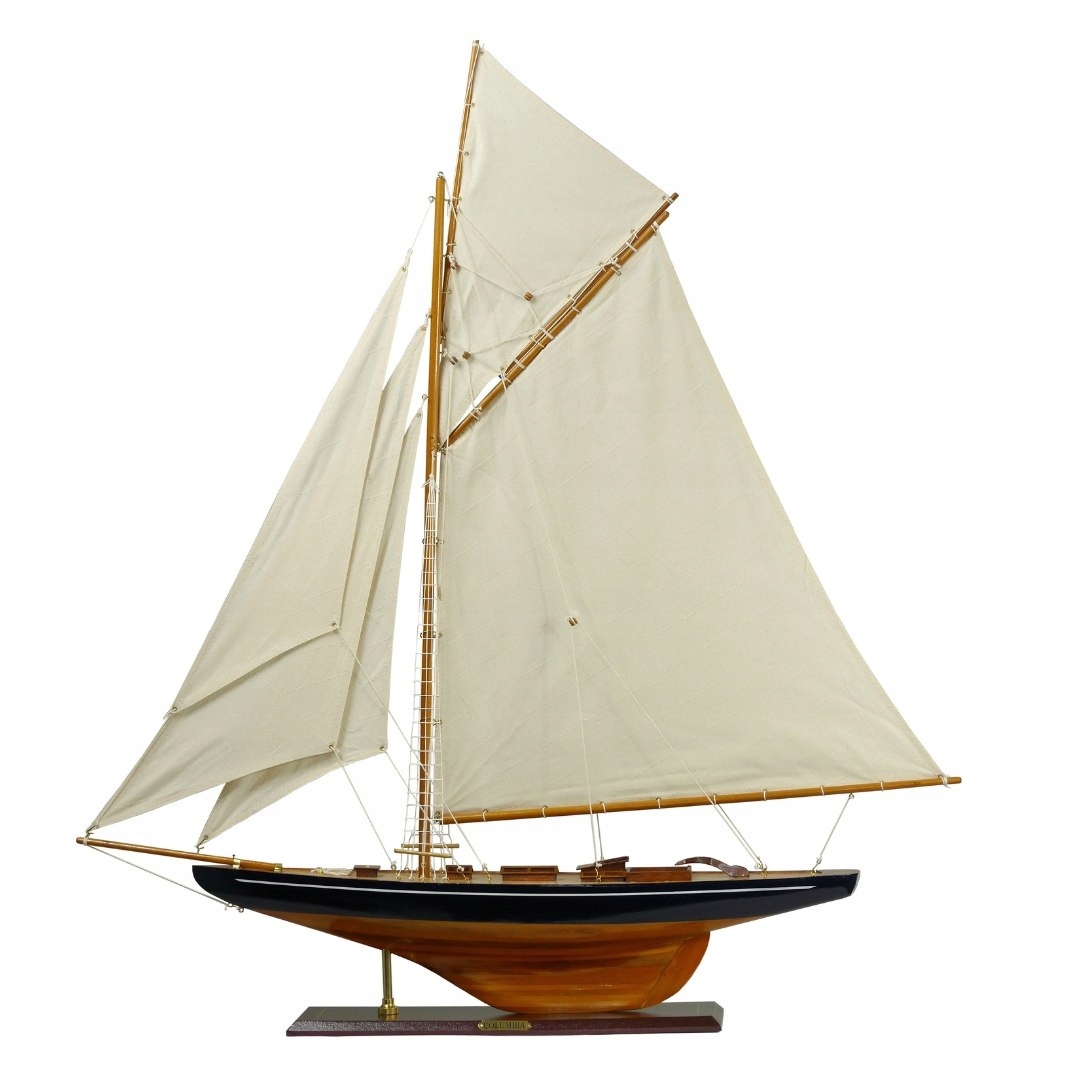 Veľký model jachty Columbia Výška 104 cm Col