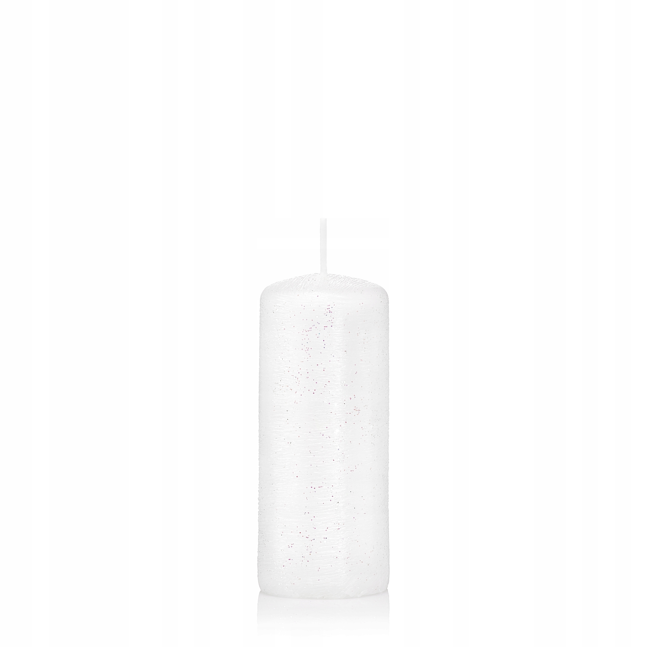 

Świeca walec Kokon 10/4 cm kolor Biały