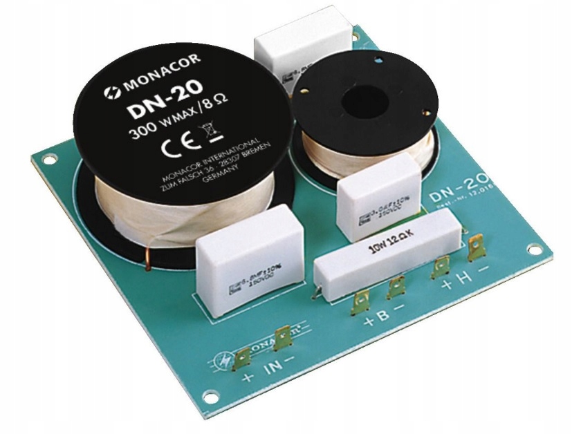 ZWROTNICA 2-DROŻNA MONACOR DN20 300W 8ohm