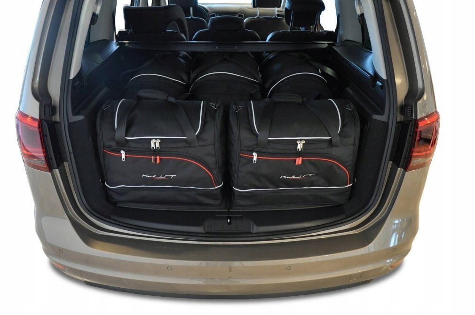 J&j Automotive Sada 5ks cestovných tašiek Sport pre Seat Alhambra 2010+