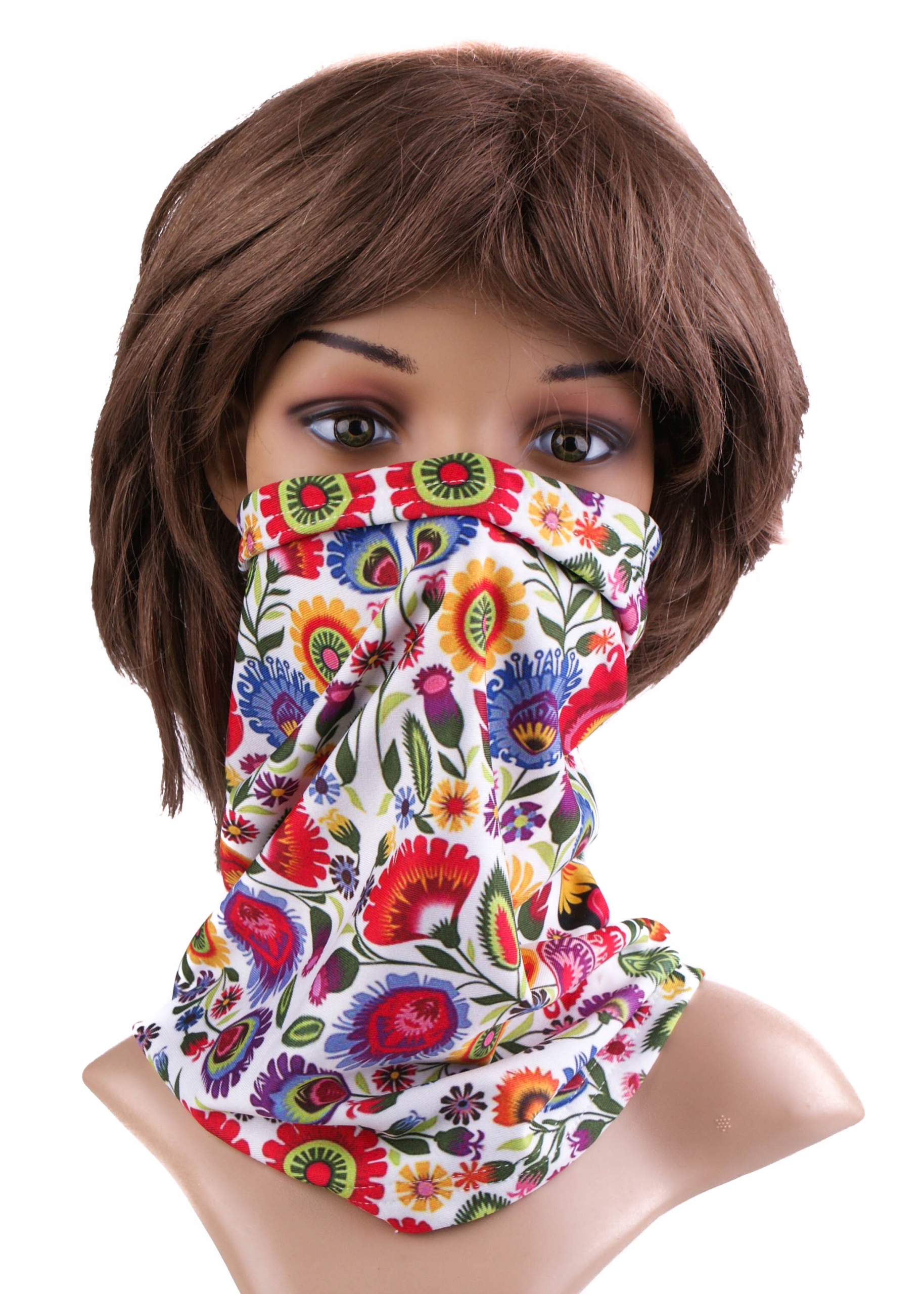 KOMIN OCHRONA ZIMNEM WIATREM ŁOWICKI FOLKOWY MODNY