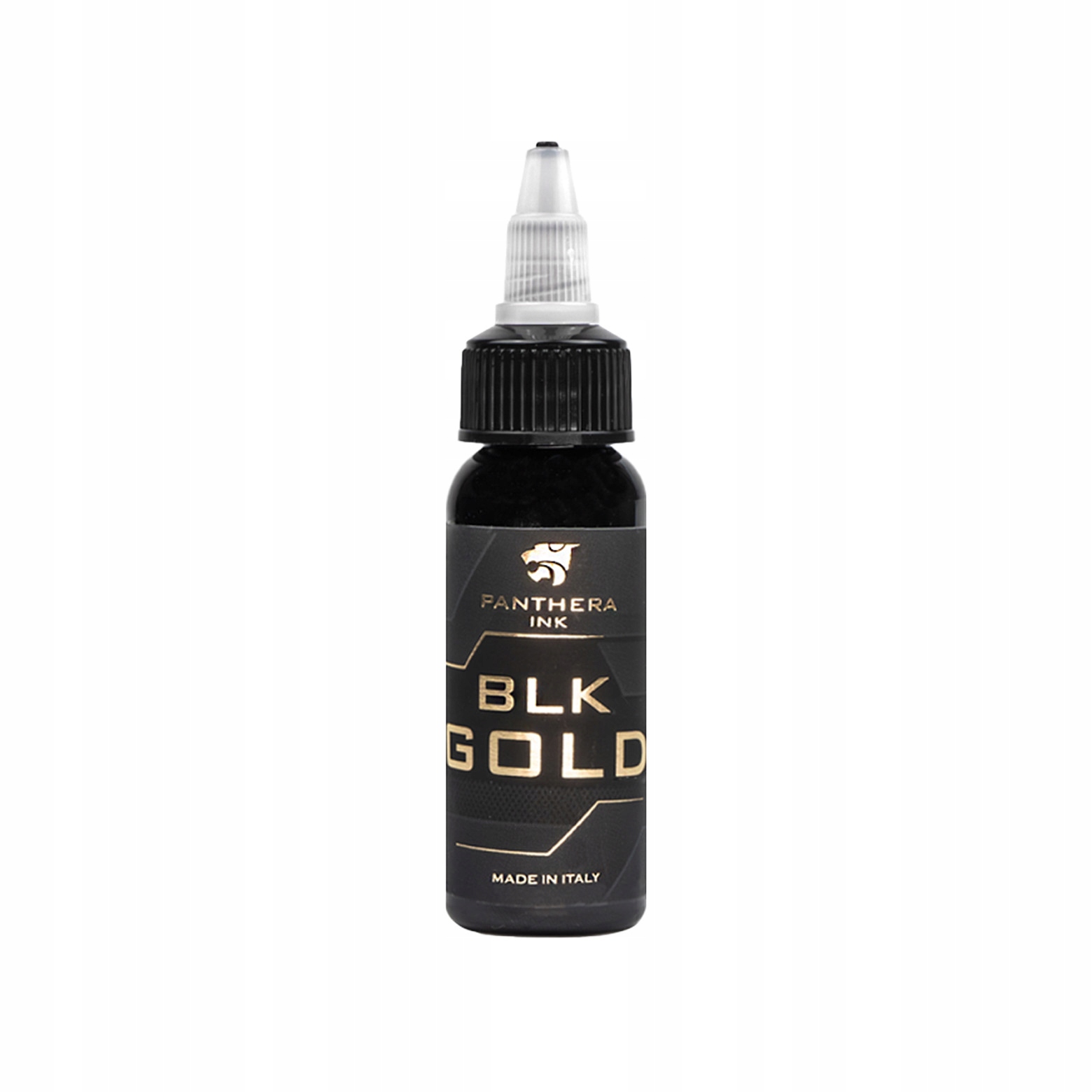 Panthera Black Gold 30 ml Farba do tatuowania Tusz Czarna Reach