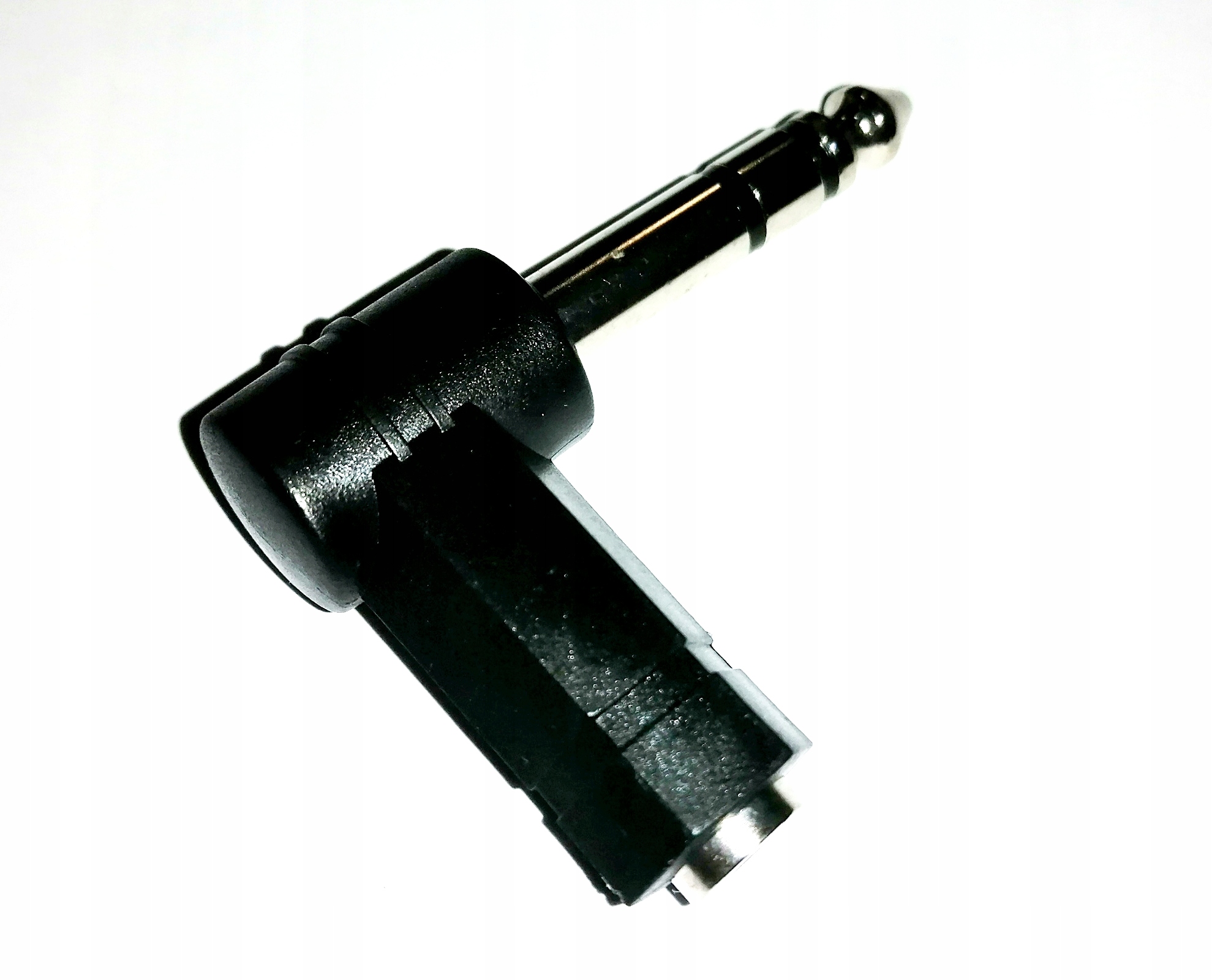 PRZEJŚCIE JACK WTYK.6,3- GNIAZDO 3,5 HQ KĄTOWE