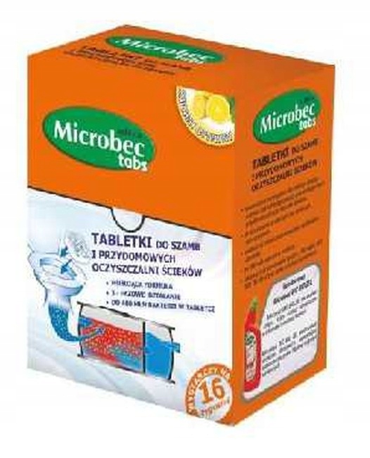 

Bros Microbec Tabletki do szamb Ultra 1 tabletka