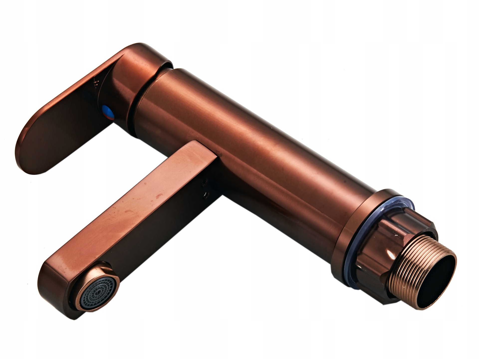 Bateria do łazienki złoty róż kran na umywalkę alu Rodzaj baterii Bateria umywalkowa