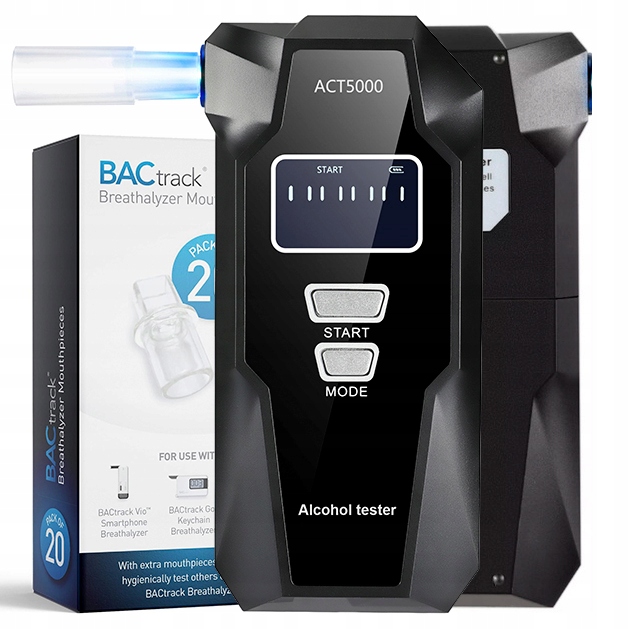 Alkohol Tester Elektrochemický Náustky Pro Kalibrácia Policajná Precízna Plus