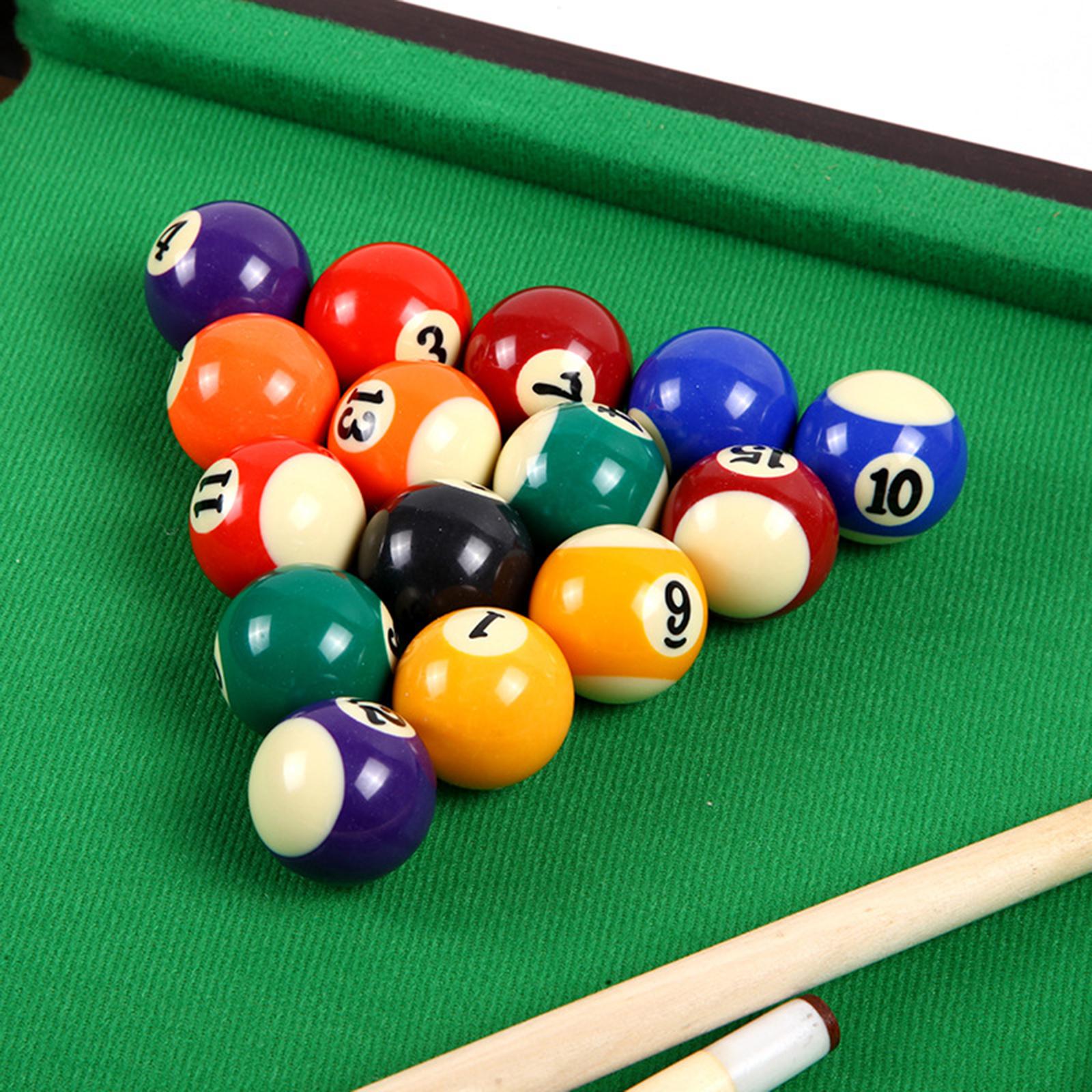 Portable Pool Table Set Interaction Toys Chalk, Rozmiar stołu 10 ft