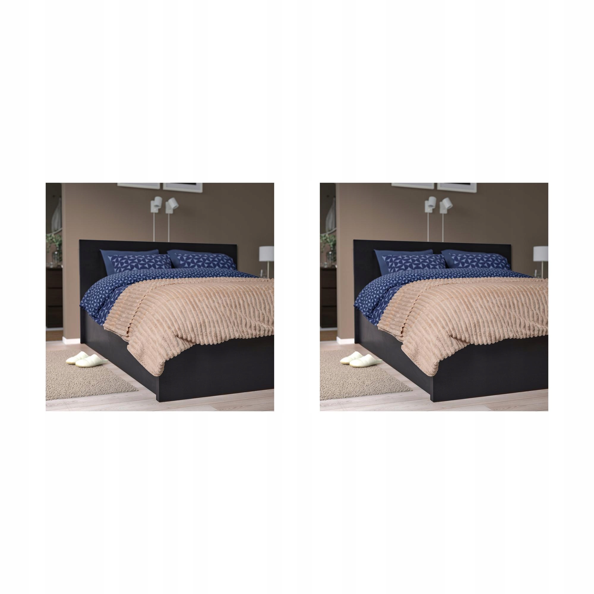 2 ks Gullstrale Přehoz světle béžový 230 x 250 cm