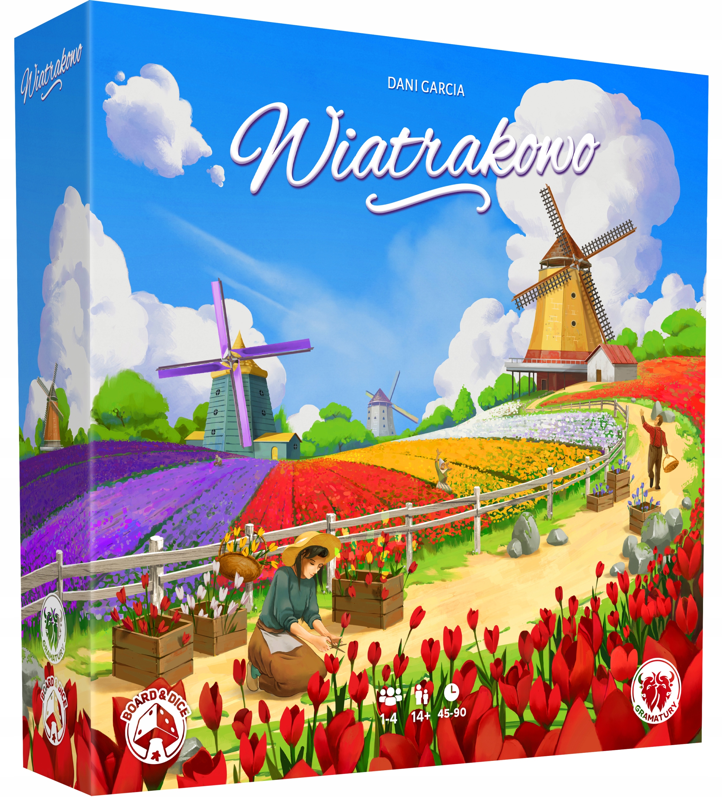 Gra planszowa Wiatrakowo Red Square Games/Gramatury