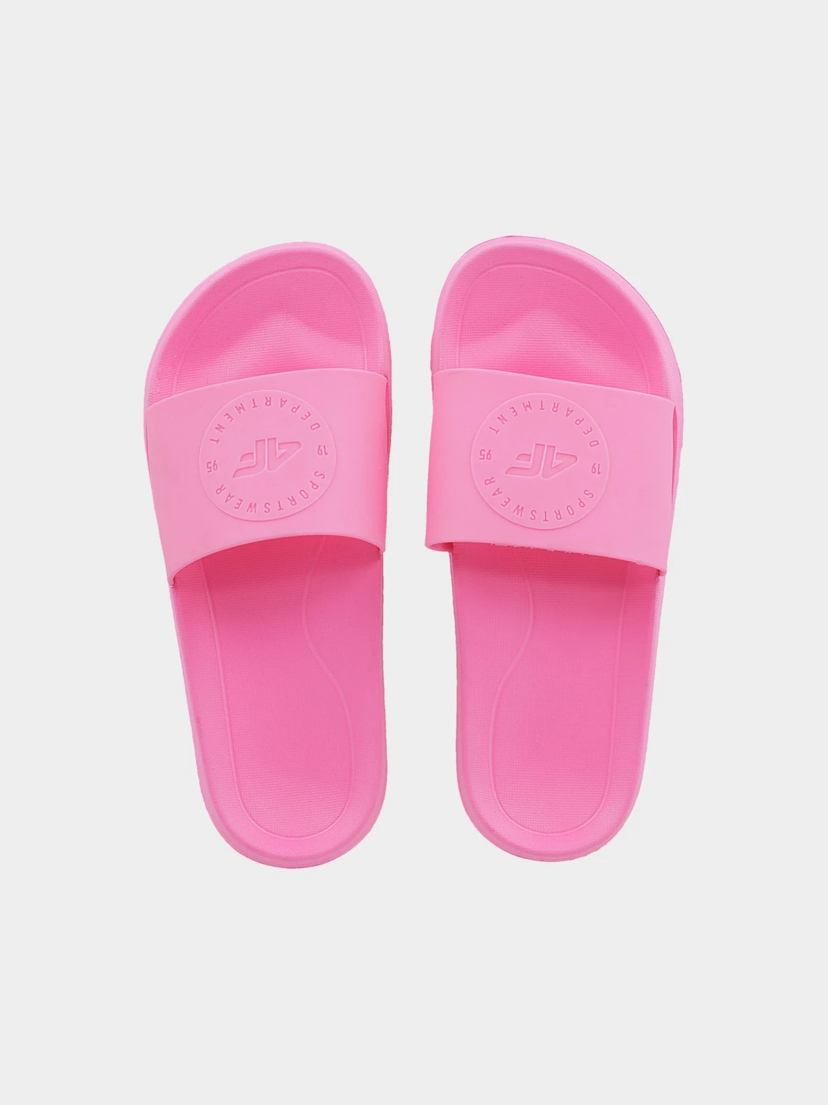 KLAPKI 4F DZIEWCZĘCE BASENOWE WSUWANE NA PLAŻE FUKSJA r. 35