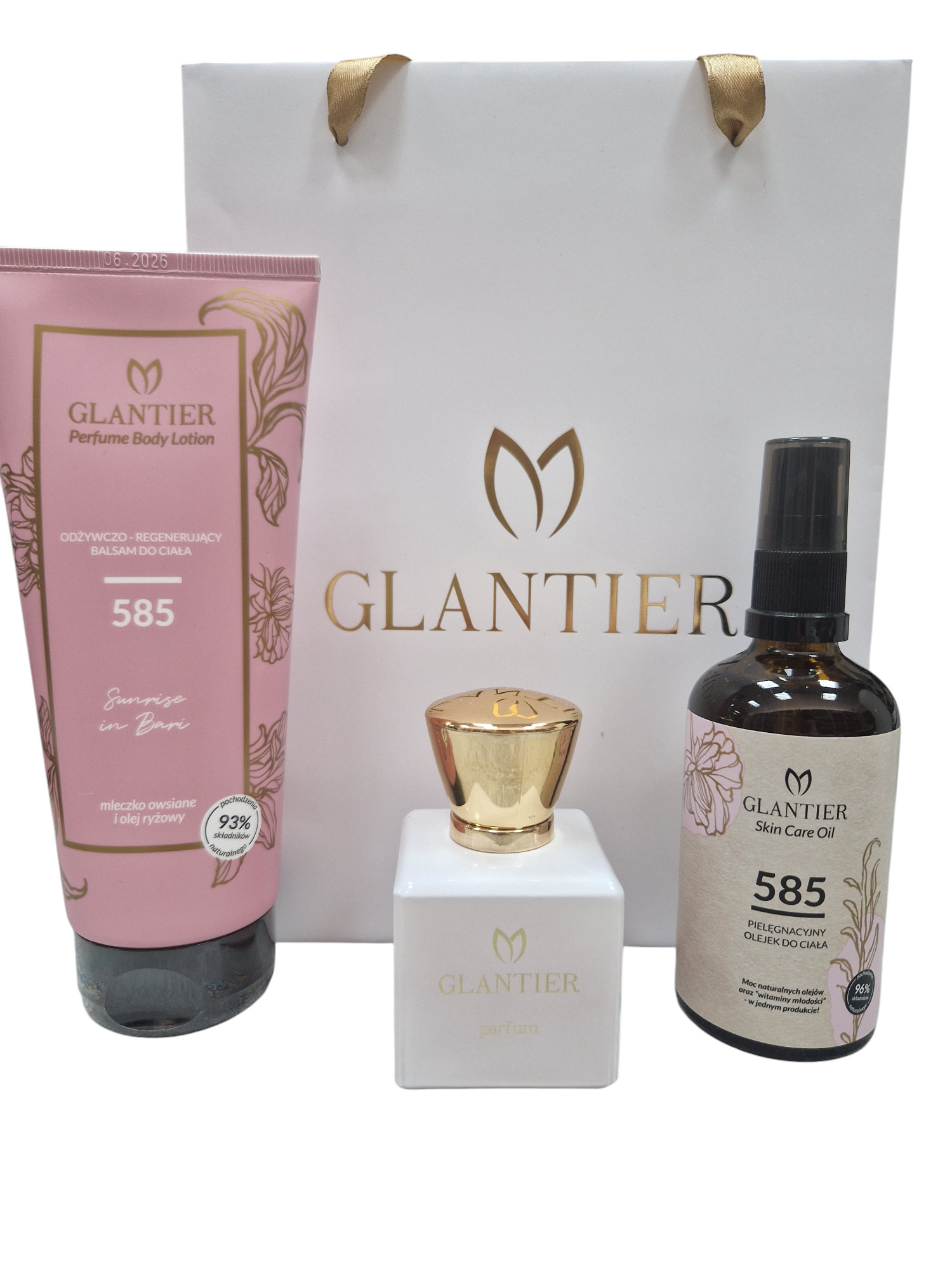Pečující Dárková Sada Glantier 585