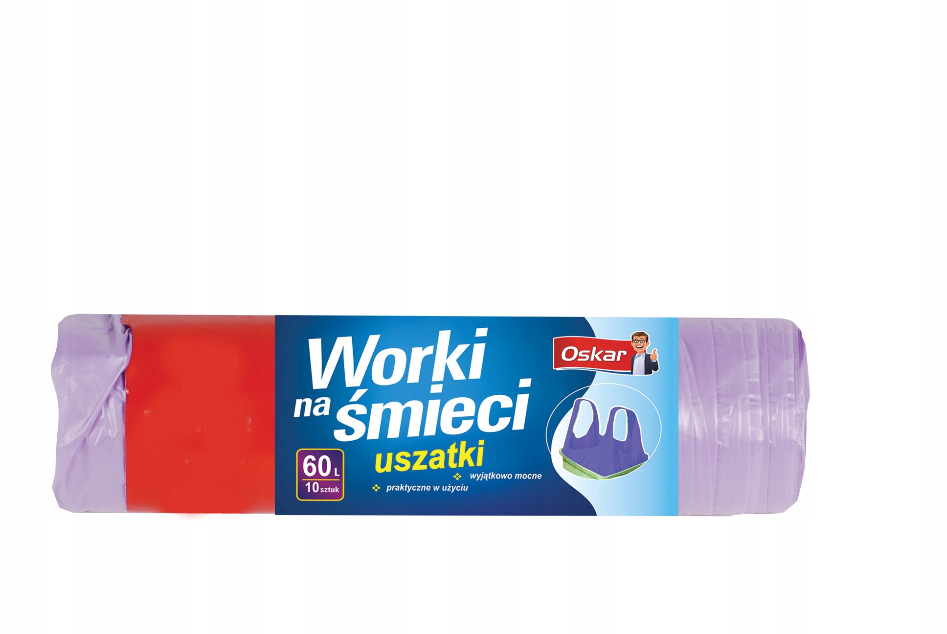 

Oskar Worki na Śmieci Uszatki 60L 10 sztuk