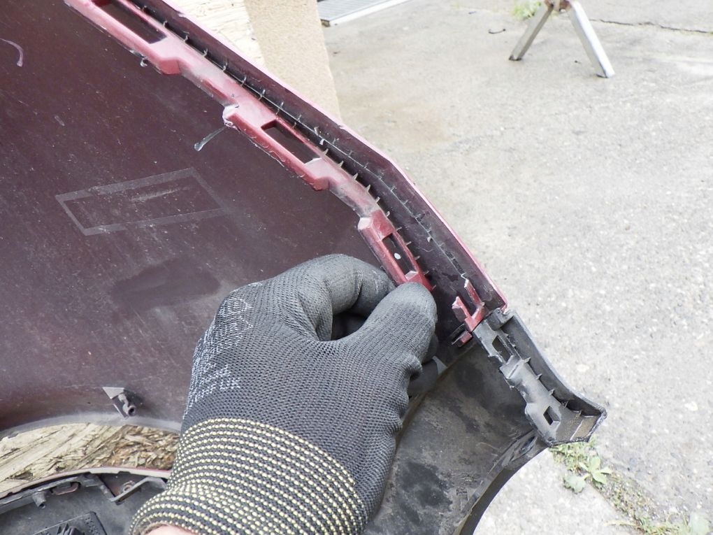 KIA SPORTAGE 4 IV 15- bumper rear