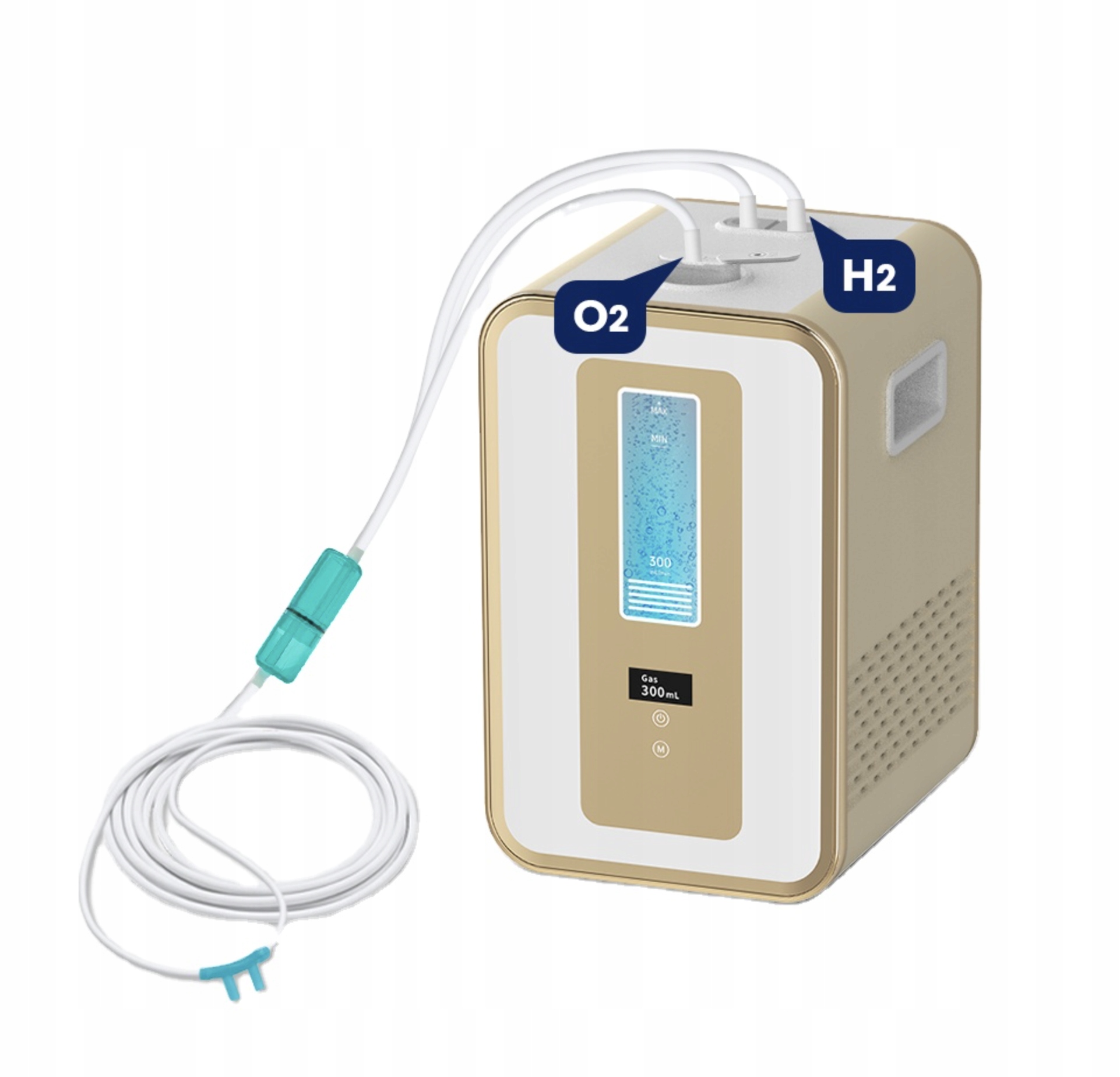 Generator wodoru i tlenu HIM-21 450 ml/min do inhalacji i wodorowania wody