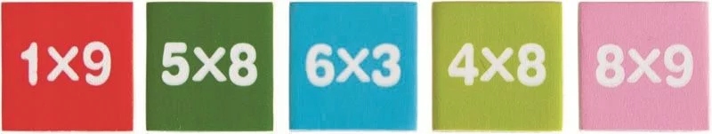 Tabliczka mnożenia na płytkach Marka inna